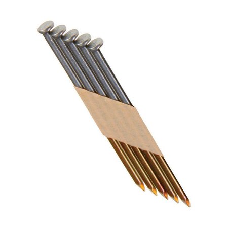 GRIP-RITE Collated Framing Nail, 3 in L, 12 ga, Galvanized, Round Head, 30 Degrees GRSP10DH